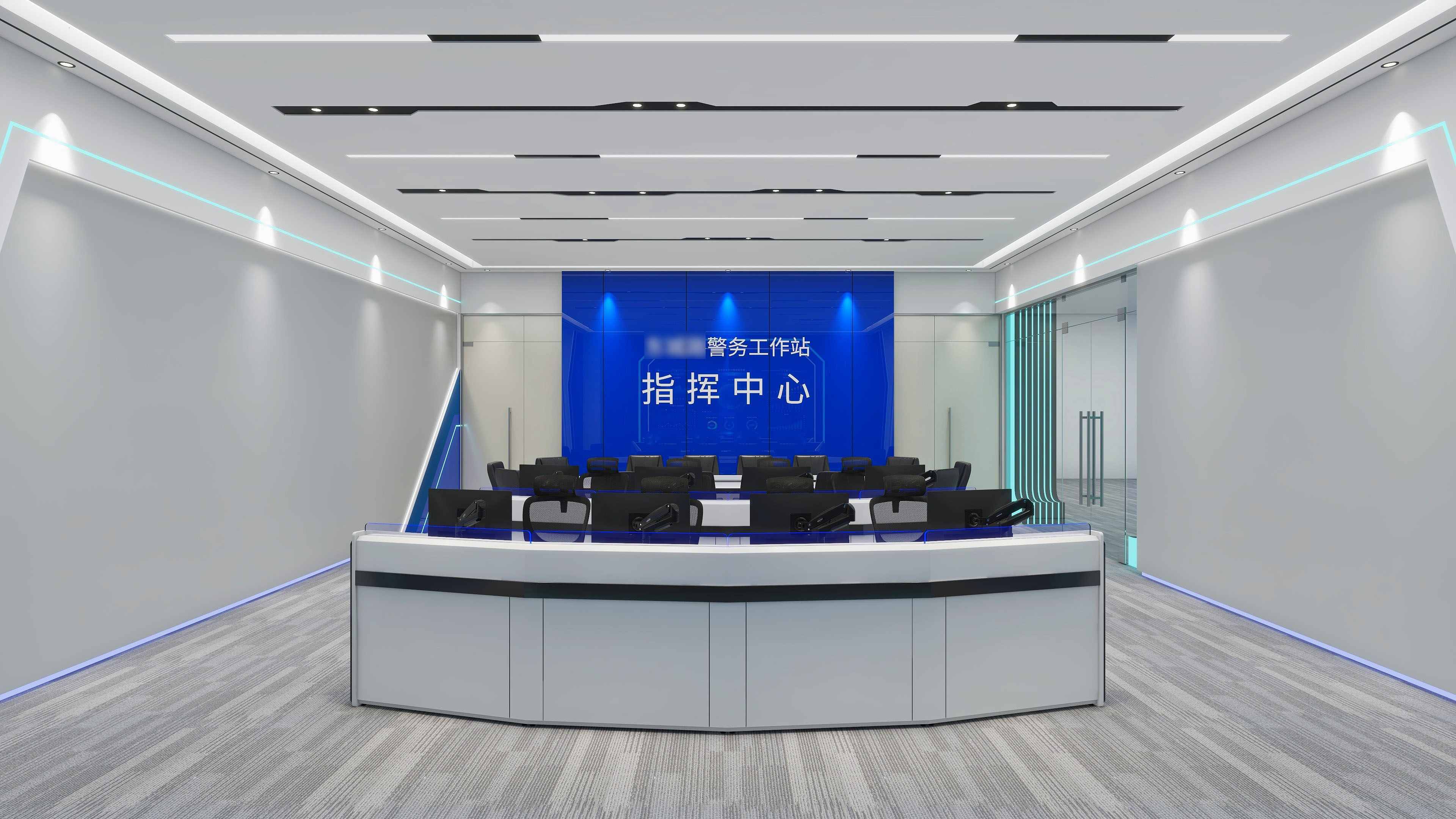 常州某区警务站指挥中心控制台项目圆满竣工，科技赋能智慧警务新标杆