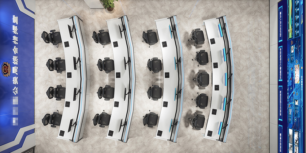 用于关键任务环境的控制室控制台系统——江苏优盾控制台